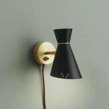 Load image into Gallery viewer, Bloom Black Wall Lamp