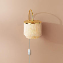 Load image into Gallery viewer, Fringe Wall Lamp Warm White