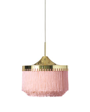 Load image into Gallery viewer, Fringe Pendant Pale Pink