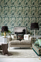Load image into Gallery viewer, Enchanted Woodland Green Wallpaper