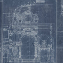 Load image into Gallery viewer, Garnier Blue Wallpaper