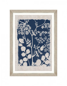 Framed Wall Art | Linocut Florals II