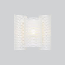 Load image into Gallery viewer, Butterfly Perforated Wall Lamp White