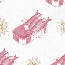 Load image into Gallery viewer, Sardines Red Wallpaper
