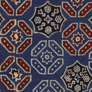 Ajrak Blue Wallpaper