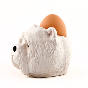 Westie Face Egg Cup