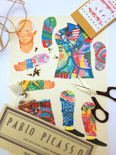 Load image into Gallery viewer, Make Your Own | Pablo Picasso Cut Out Puppet
