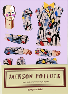 Make Your Own | Jackson Pollock Cut Out Puppet
