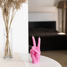 Load image into Gallery viewer, Peace Candle Hand