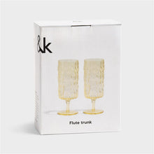 Load image into Gallery viewer, Set of 2 Textured Flutes