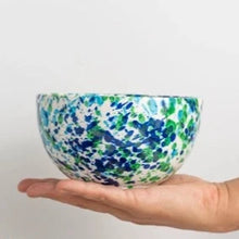 Load image into Gallery viewer, Splatter Ceramic Breakfast Bowl | Azur