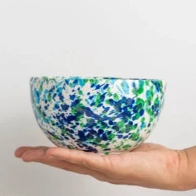 Splatter Ceramic Breakfast Bowl | Azur