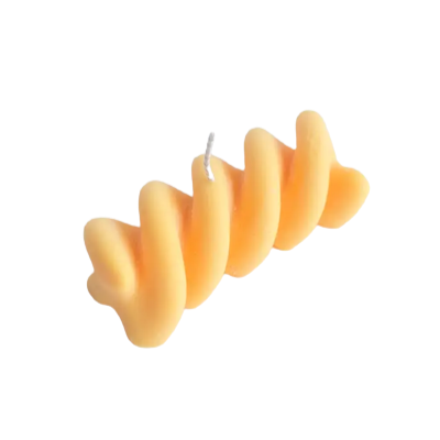 Novelty Candle | Fusilli Pasta