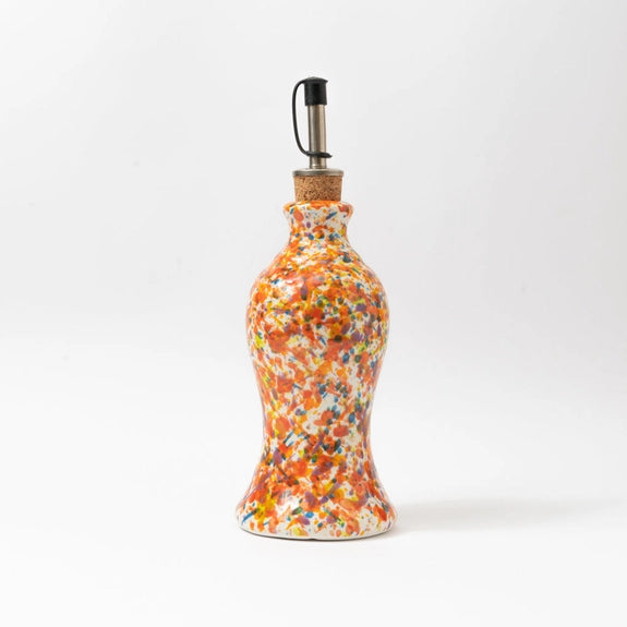 Splatter Ceramic Oil Bottle | Azur