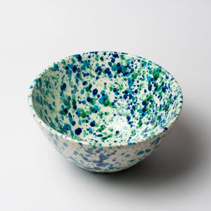 Splatter Ceramic Salad Bowl | Azur