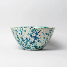 Load image into Gallery viewer, Splatter Ceramic Salad Bowl | Azur
