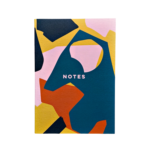 Pink Cut Out Shapes Notebook