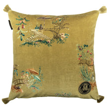Load image into Gallery viewer, Chinoiserie Cushion