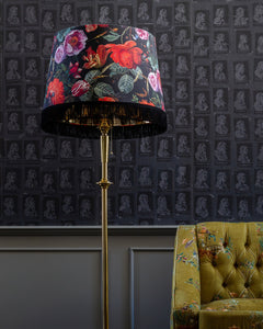 Fringed Lampshade | Flowers of the Lady