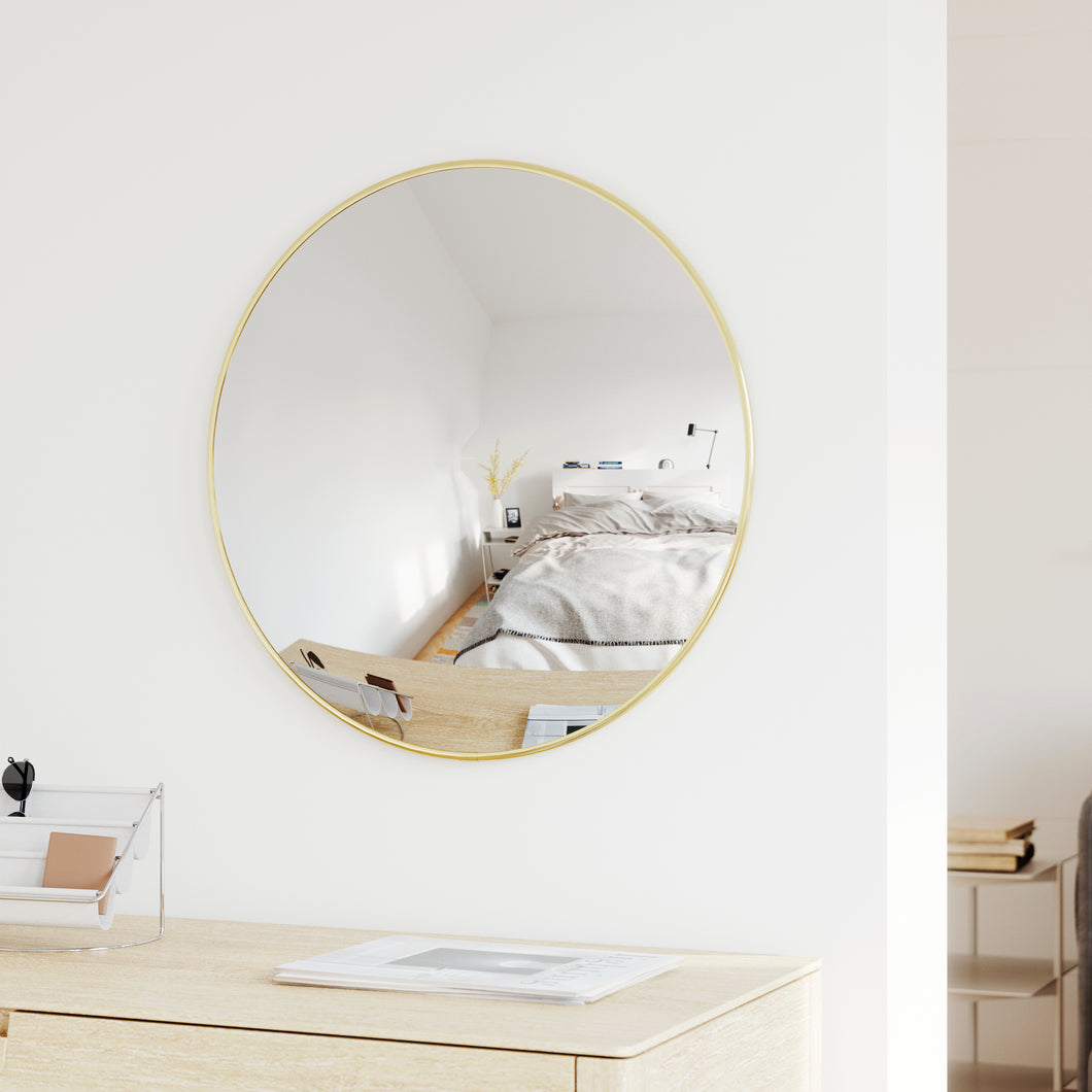 Convex Mirror | Brass