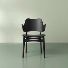 Load image into Gallery viewer, Gesture Chair Black Lacquered Beech