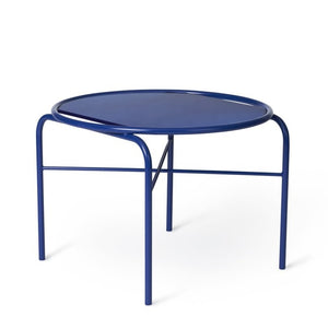 Secant Circle Coffee Table Cobalt Blue