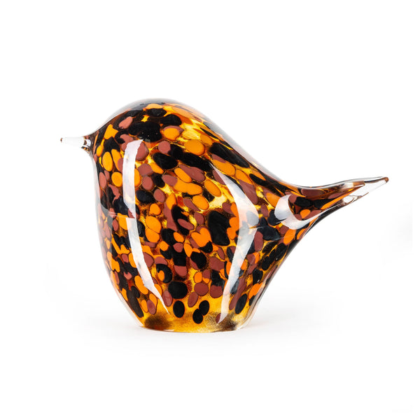 Handblown Maxi Glass Birdy | Havana
