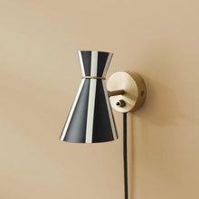 Load image into Gallery viewer, Bloom Black Stripe Wall Lamp