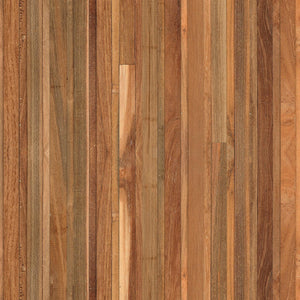 Teak Timber Strips Wallpaper