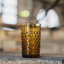 Load image into Gallery viewer, Hobnail Tumbler | Amber