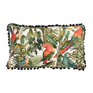 Parrots of Brazil Rectangular Cushion