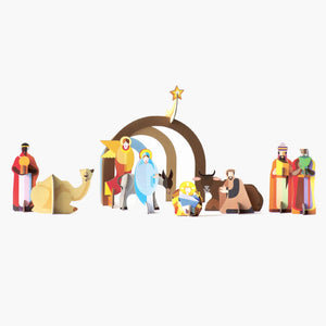 Make Your Own | Christmas Crib