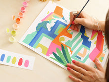 Load image into Gallery viewer, Paint By Numbers | Colourful Houses