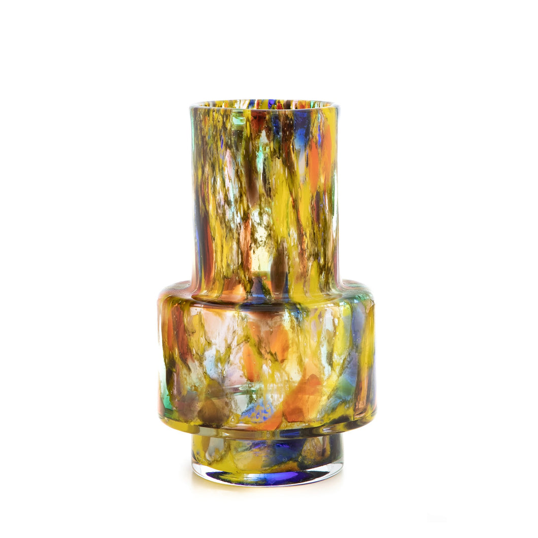 Handblown Glass Vase | Colourful Mix