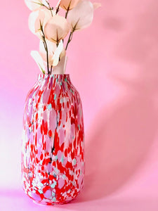 Handblown Confetti Vase | Madarin