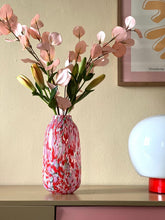 Load image into Gallery viewer, Handblown Confetti Vase | Madarin