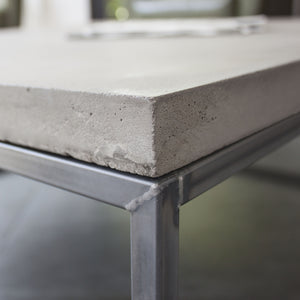 Perspective Square Concrete Coffee Table