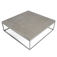 Load image into Gallery viewer, Perspective Square Concrete Coffee Table