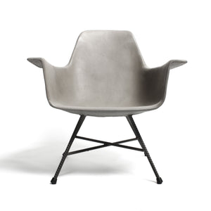 Hauteville Low Concrete Armchair
