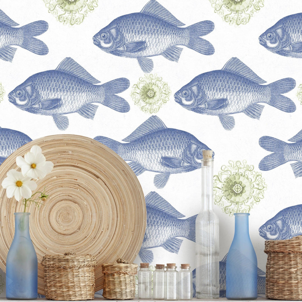 Fish Blue Wallpaper