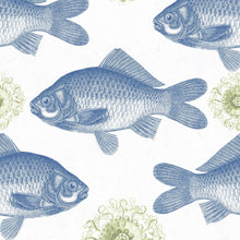 Load image into Gallery viewer, Fish Blue Wallpaper