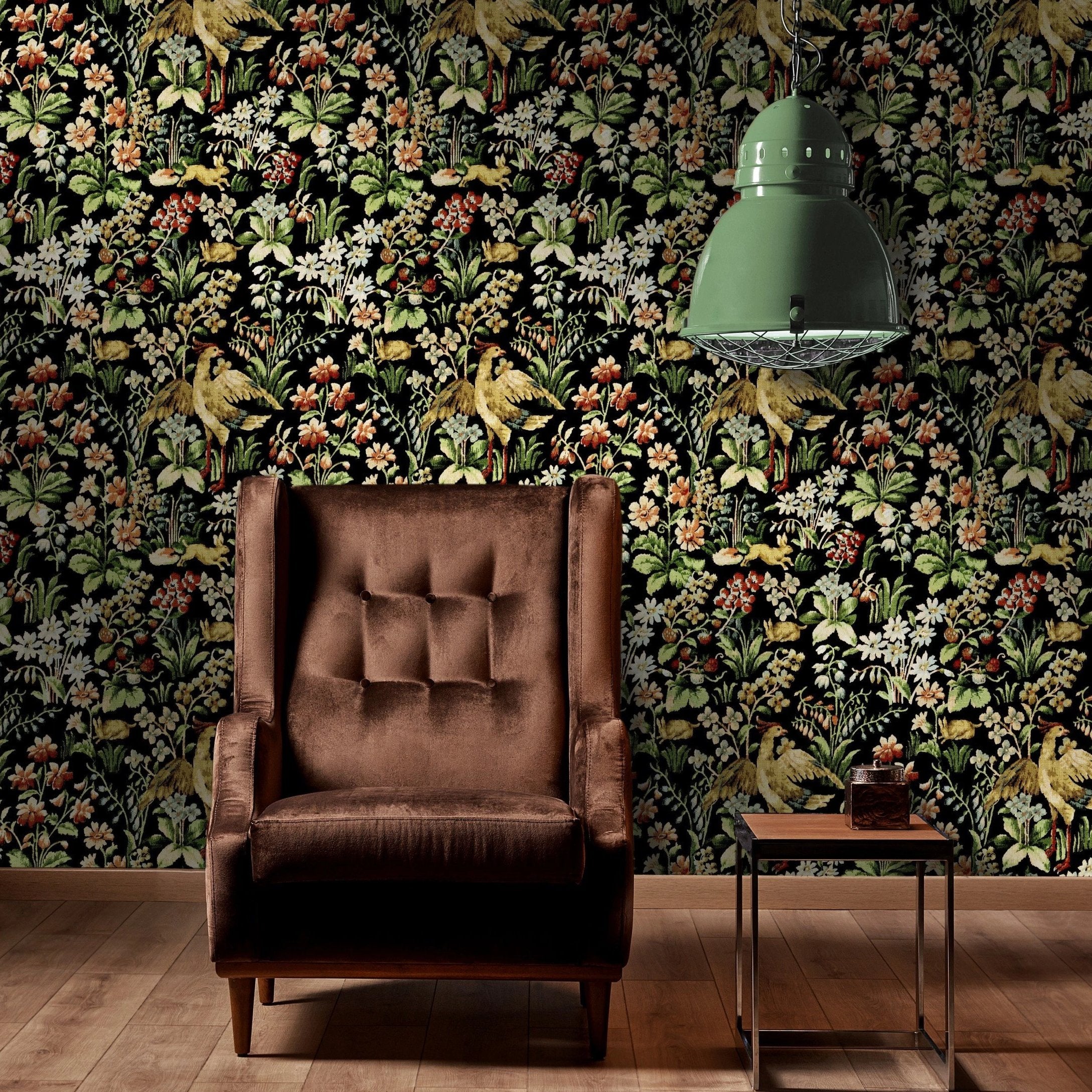 Floral Tapestry Wallpaper – Storeen