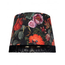 Load image into Gallery viewer, Fringed Lampshade | Flowers of the Lady
