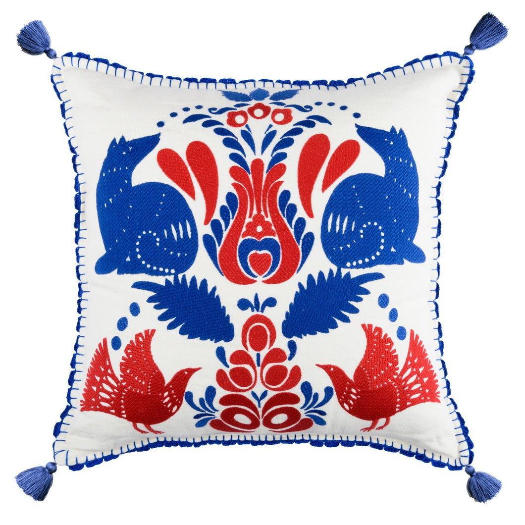 Folk Embroidery Cushion