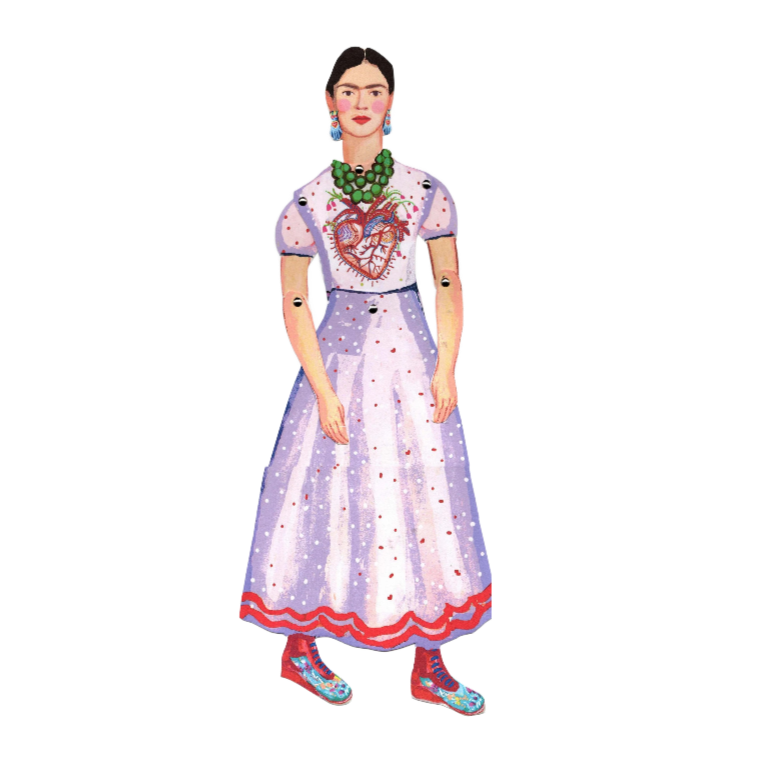 Make Your Own | Frieda Kahlo Cut Out Puppet