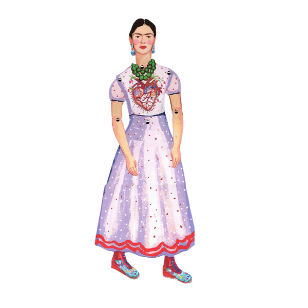 Make Your Own | Frieda Kahlo Cut Out Puppet