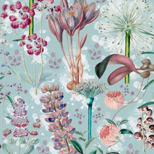 Load image into Gallery viewer, Garden of Eden Aquamarine Wallpaper