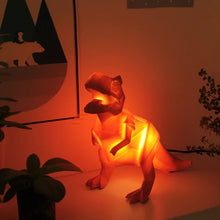 Load image into Gallery viewer, Dinosaur Lamp | Orange T-Rex