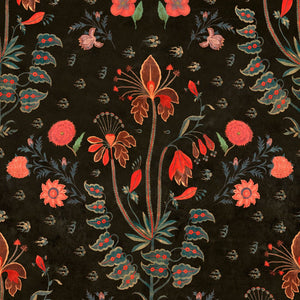 Gypsy Anthracite Wallpaper