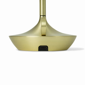 Wick Table Lamp | Brass
